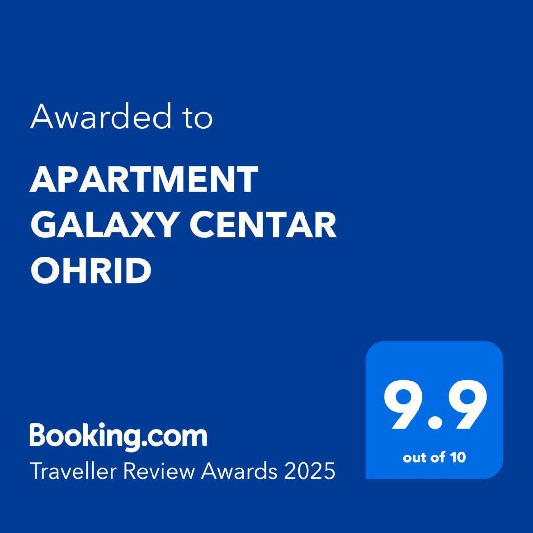 Apartment Galaxy Centar Ohrid Bagian luar foto